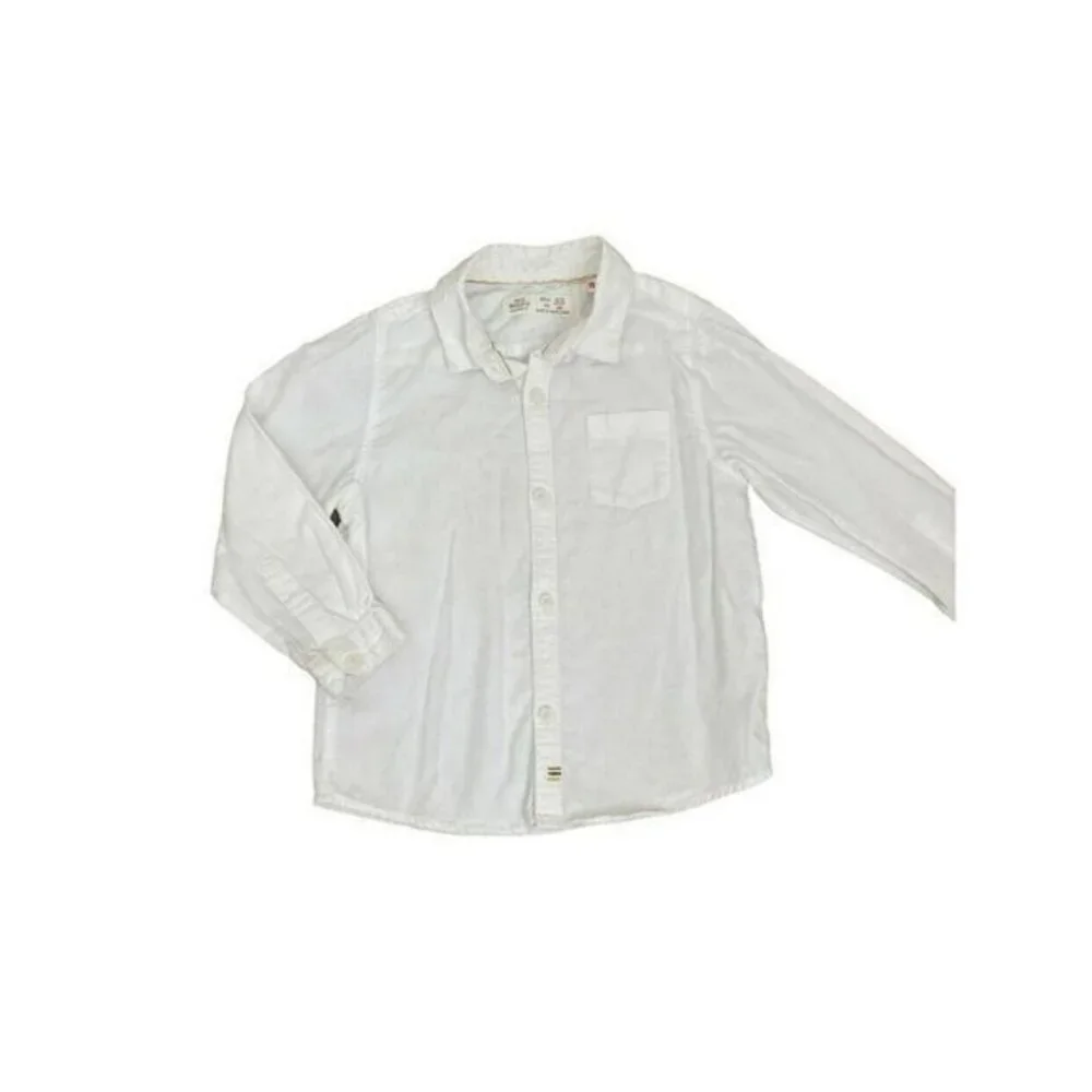 Zara White Button Up Shirt